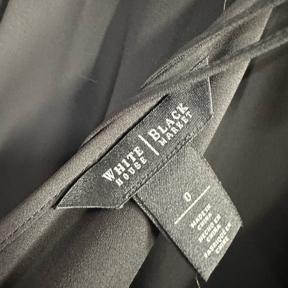 White House Black Market Black Romper - Picture 6 of 8